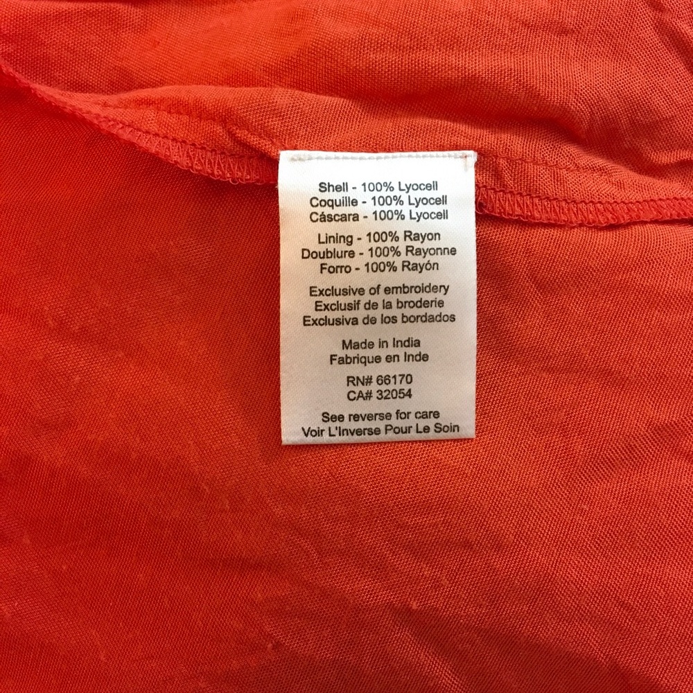 Anthro, Small Tanvi Kedia Red Patchwork Maxi Dress - image 5